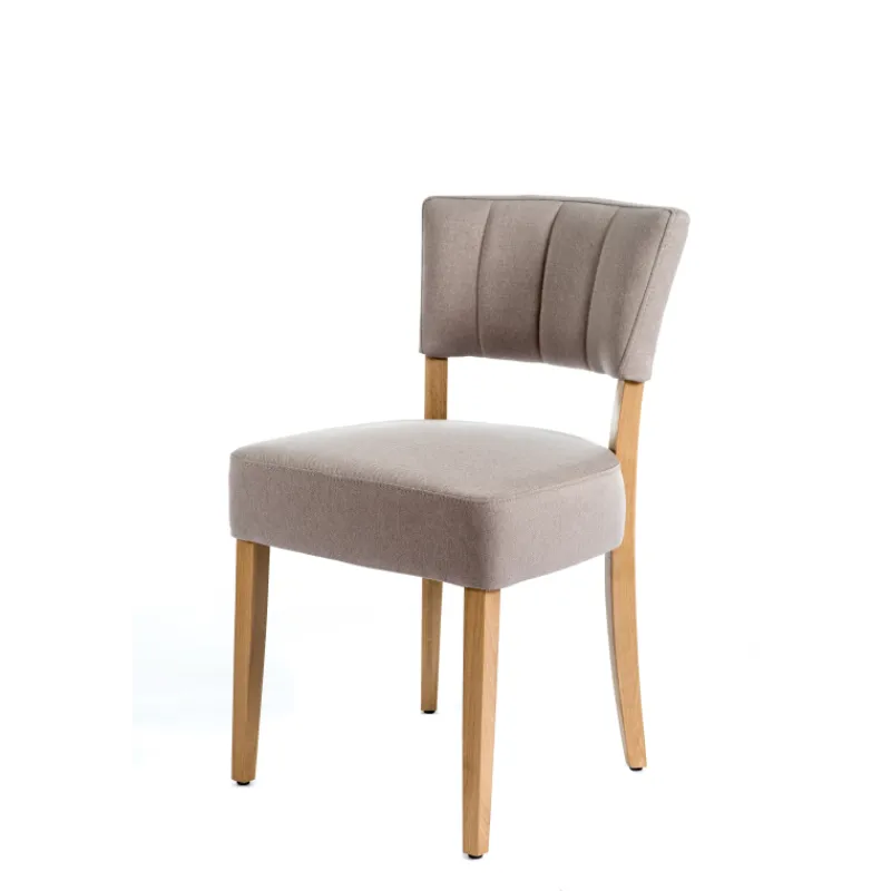 Sessio Steffi 2 Chaise matelassée en tissu et bois> Chaise De Salle à Manger|Chaise Salon
