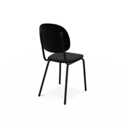 Perfecta STR5 Chaise contemporaine en métal et en tissu fabriquée en Belgique><noscript><img width=