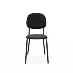 Perfecta STR5 Chaise contemporaine en métal et en tissu fabriquée en Belgique><noscript><img width=