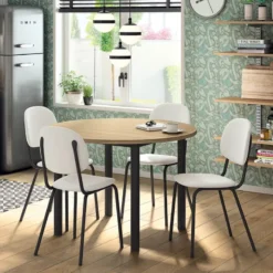 Perfecta STR5 Chaise de cuisine en simili et métal><noscript><img width=
