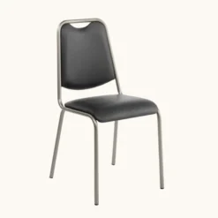 Perfecta Sunny Chaise de cuisine en simili et métal><noscript><img width=