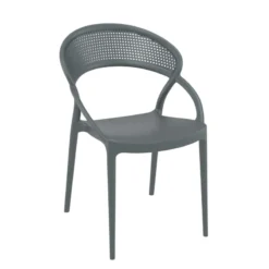 Sunset Chaise design de jardin empilable en polypropylène> Chaise De Jardin