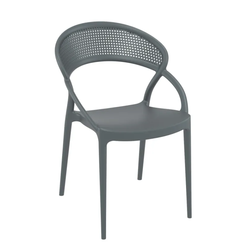 Sunset Chaise design de jardin empilable en polypropylène> Chaise De Jardin