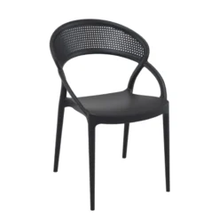 Sunset Chaise design de jardin empilable en polypropylène><noscript><img width=