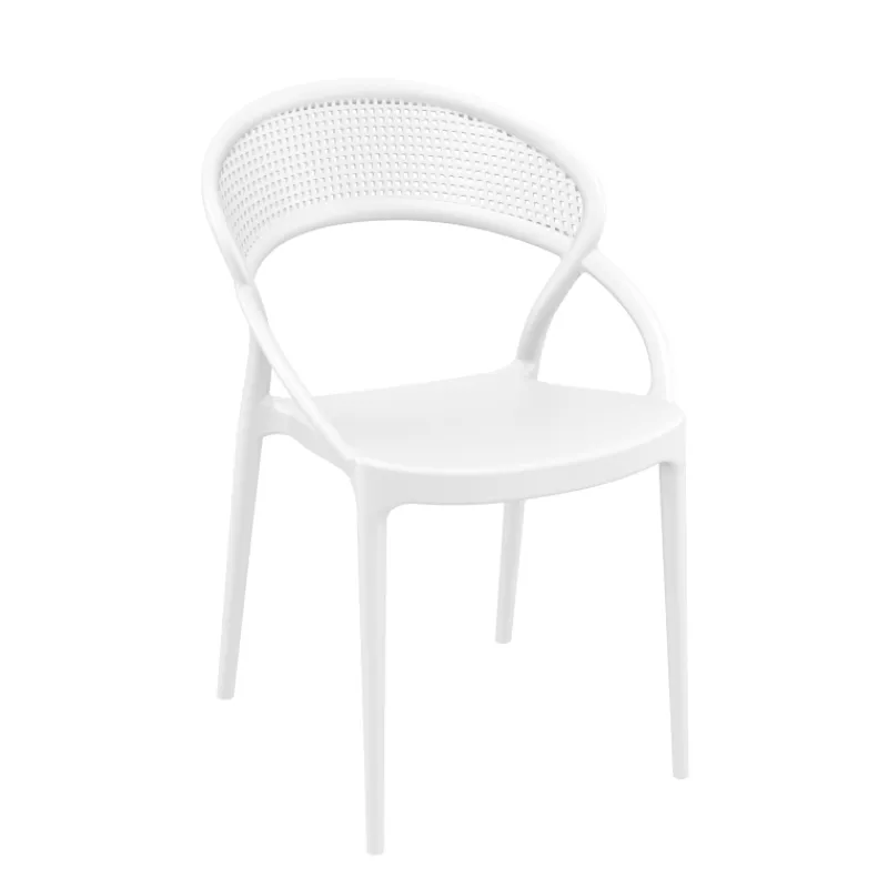 Sunset Chaise design de jardin empilable en polypropylène> Chaise De Jardin
