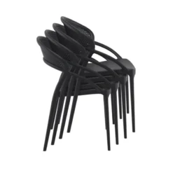 Sunset Chaise design de jardin empilable en polypropylène><noscript><img width=