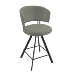 Perfecta Tabouret haut design pivotant en simili – Allure><noscript><img width=