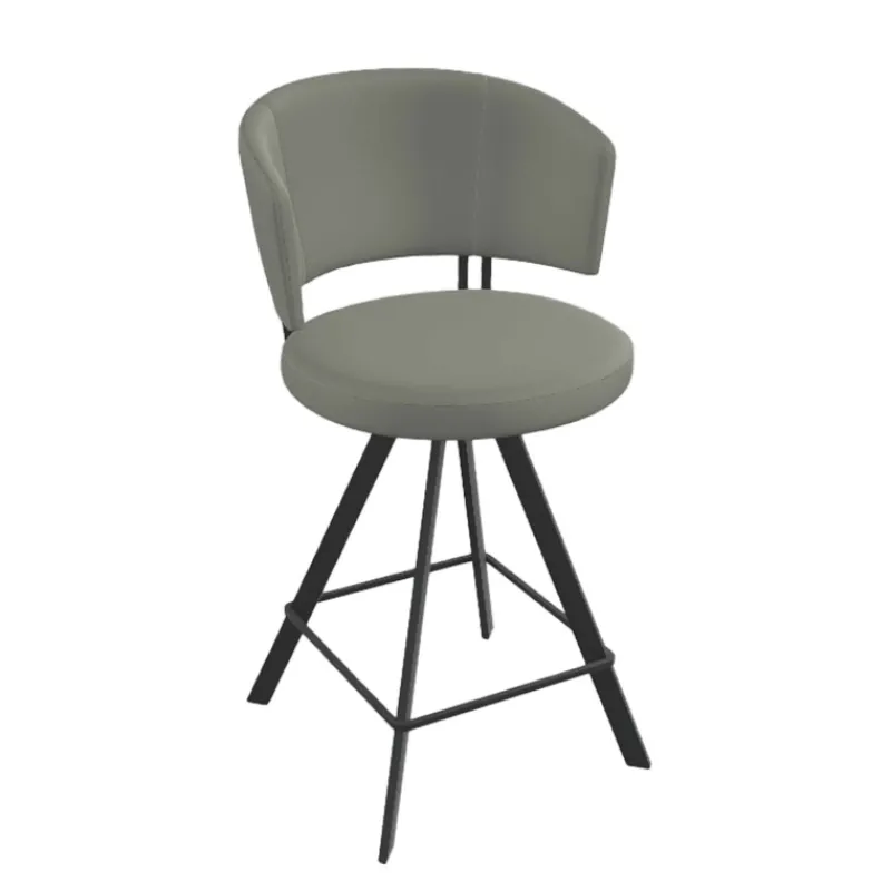 Perfecta Tabouret haut design pivotant en simili – Allure> Tabouret Snack (assise +/- 65 Cm)|Tabouret De Bar (assise +/- 80 Cm)