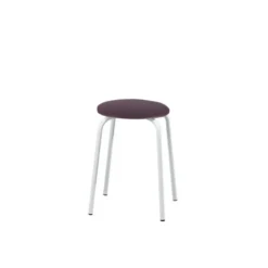 Perfecta TabRond Tabouret bas empilable en métal et simili><noscript><img width=