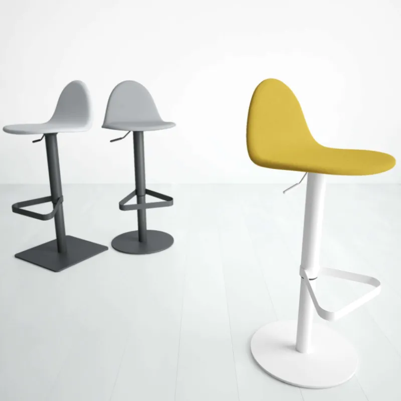 Cancio Tabu Tabouret de bar réglable en tissu> Tabouret Snack (assise +/- 65 Cm)|Tabouret De Bar (assise +/- 80 Cm)