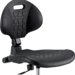 Sokoa Tecnik Chaise d'atelier en polyuréthane sur patins avec repose> Chaise De Bureau