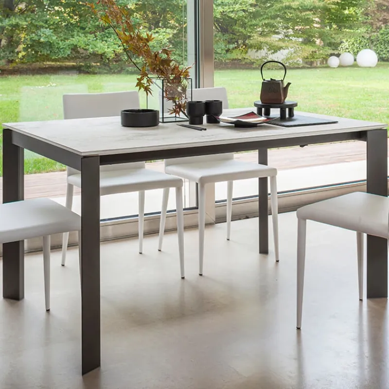 Altacom Teorema Table de salle à manger extensible en céramique> Table De Salle à Manger