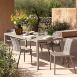 Tevere Table de jardin extensible en polypropylène> Table De Jardin