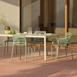 Tevere Table de jardin extensible en polypropylène><noscript><img width=
