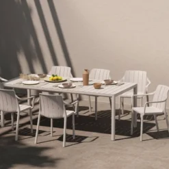 Tevere Table de jardin extensible en polypropylène><noscript><img width=
