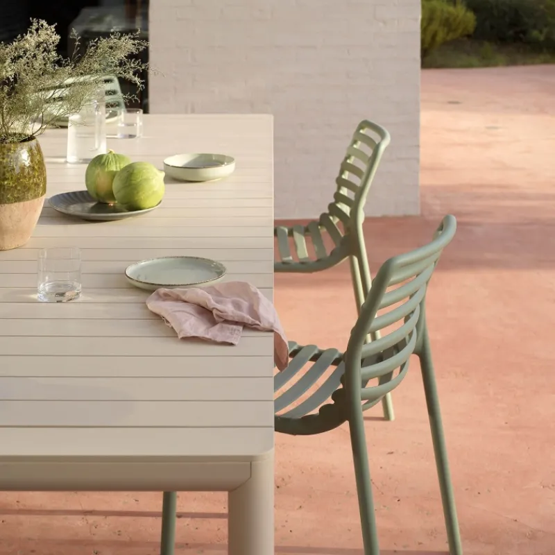 Tevere Table de jardin extensible en polypropylène> Table De Jardin