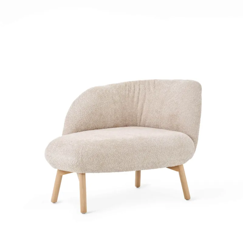 Mobitec Thalia ® Banquette cosy en tissu avec pieds en bois> Chaise Salon|Chaise Pour Chambre