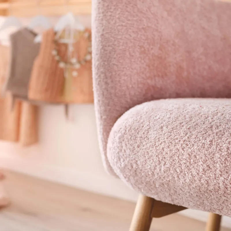 Mobitec Thalia ® Banquette cosy en tissu avec pieds en bois> Chaise Salon|Chaise Pour Chambre