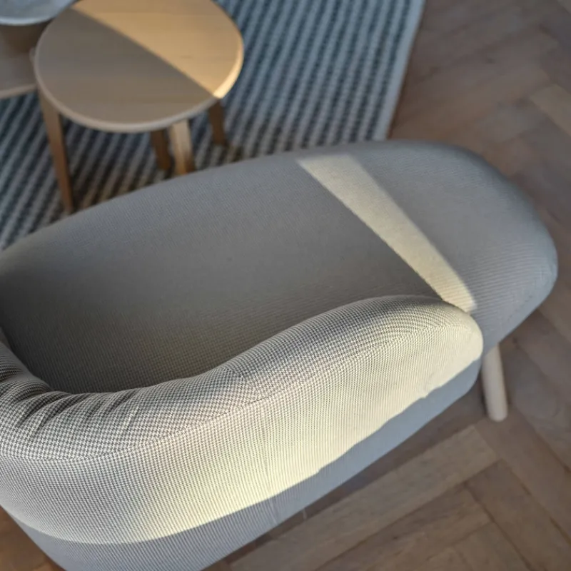 Mobitec Thalia ® Banquette cosy en tissu avec pieds en bois> Chaise Salon|Chaise Pour Chambre
