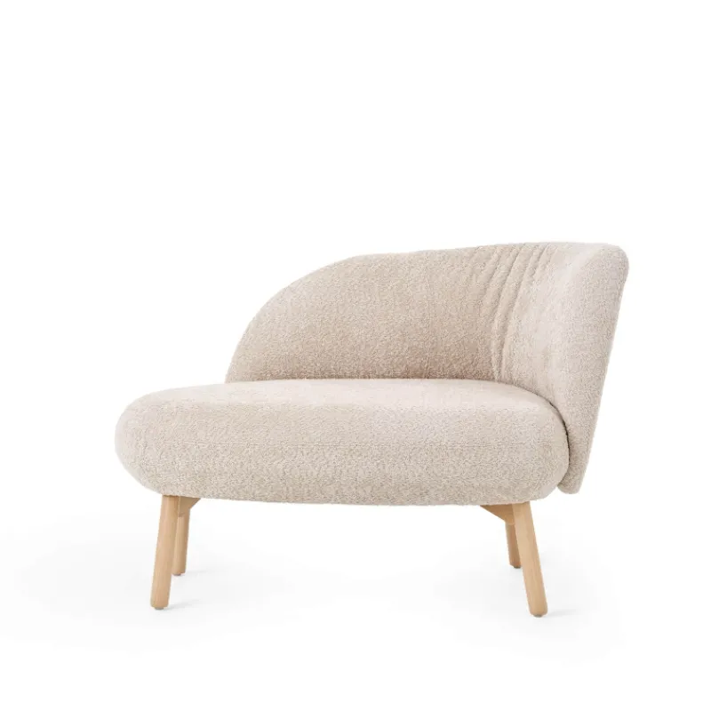 Mobitec Thalia ® Banquette cosy en tissu avec pieds en bois> Chaise Salon|Chaise Pour Chambre