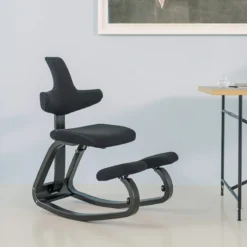 Varier ThatSit ® Chaise de bureau ergonomique à bascule en tissu et bois> Chaise Pour Chambre|Chaise De Bureau