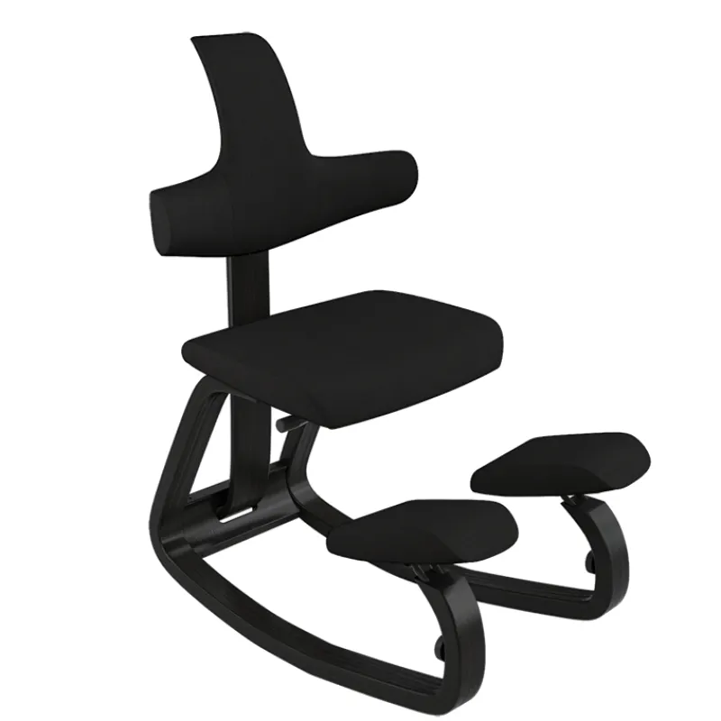 Varier ThatSit ® Chaise de bureau ergonomique à bascule en tissu et bois> Chaise Pour Chambre|Chaise De Bureau