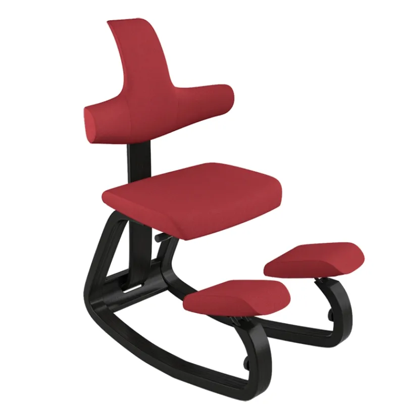 Varier ThatSit ® Chaise de bureau ergonomique à bascule en tissu et bois> Chaise Pour Chambre|Chaise De Bureau