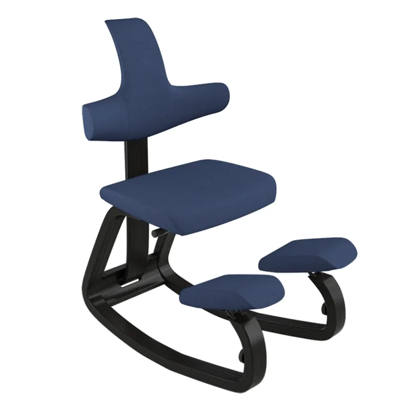 Varier ThatSit ® Chaise de bureau ergonomique à bascule en tissu et bois> Chaise Pour Chambre|Chaise De Bureau
