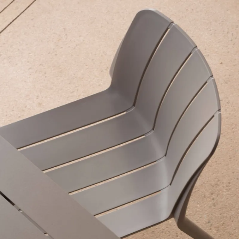 Tiberina Chaise de jardin empilable en polypropylène> Chaise De Jardin