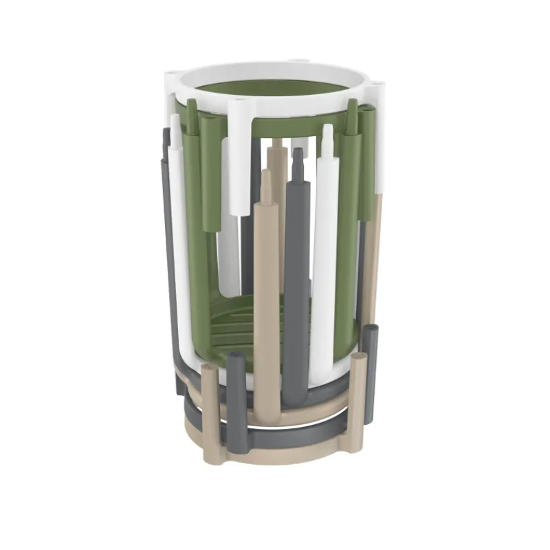 Tom Tabouret snack sans dossier en polypropylène> Tabouret Snack (assise +/- 65 Cm)|Tabouret De Bar (assise +/- 80 Cm)
