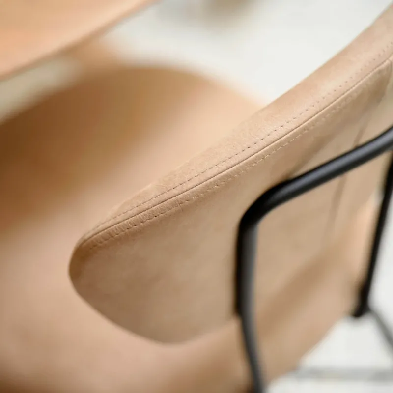 Mobitec Toro ® Chaise cosy minimaliste en tissu et pieds métal> Chaise De Salle à Manger|Chaise Salon