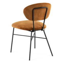 Mobitec Toro ® Chaise cosy minimaliste en tissu et pieds métal><noscript><img width=