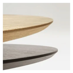 Sovet Italia Totem Sovet® Table design ronde plateau bois><noscript><img width=