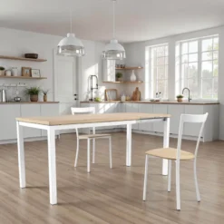 Cancio Toy métal Table de cuisine avec rallonge hauteur 75 cm> Table De Cuisine|Table Pour Petit Espace