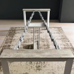 Altacom Trek Console extensible transformable en table en mélaminé><noscript><img width=