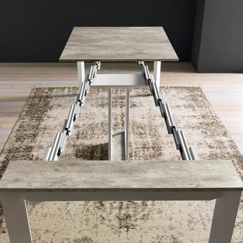 Altacom Trek Console extensible transformable en table en mélaminé> Table Pour Petit Espace