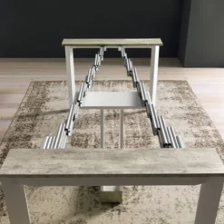 Altacom Trek Console extensible transformable en table en mélaminé><noscript><img width=