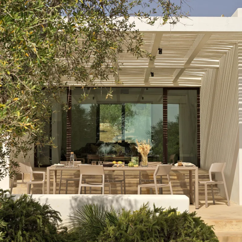 Trill bistrot Chaise de jardin empilable en polypropylène> Chaise De Jardin