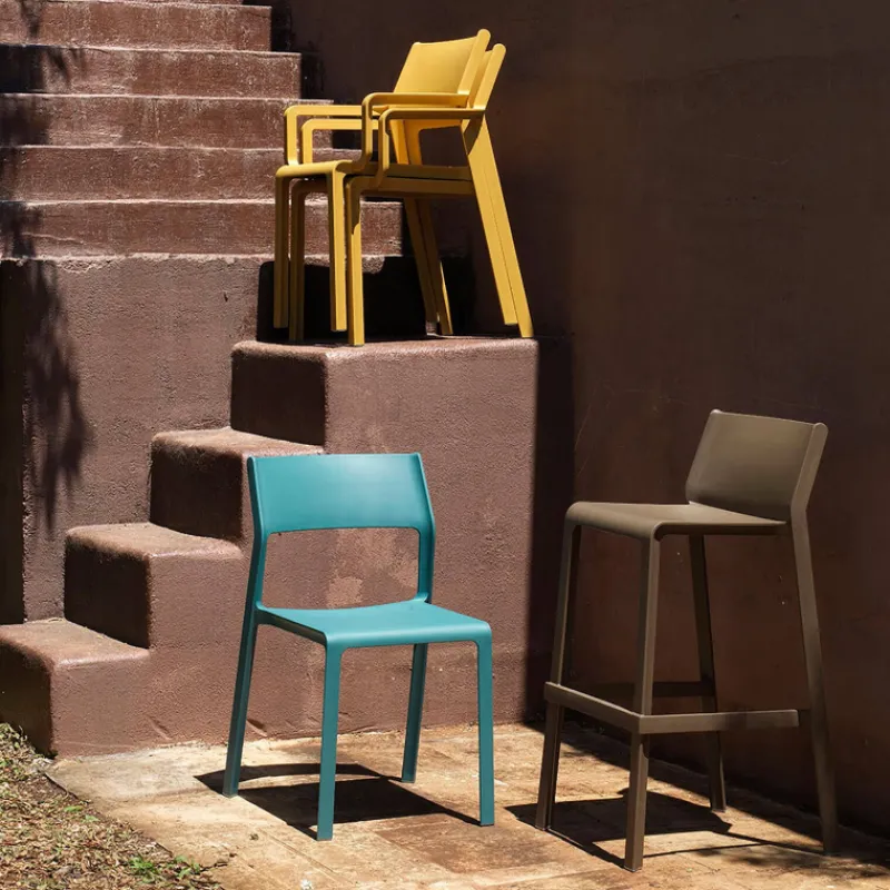 Trill bistrot Chaise de jardin empilable en polypropylène> Chaise De Jardin