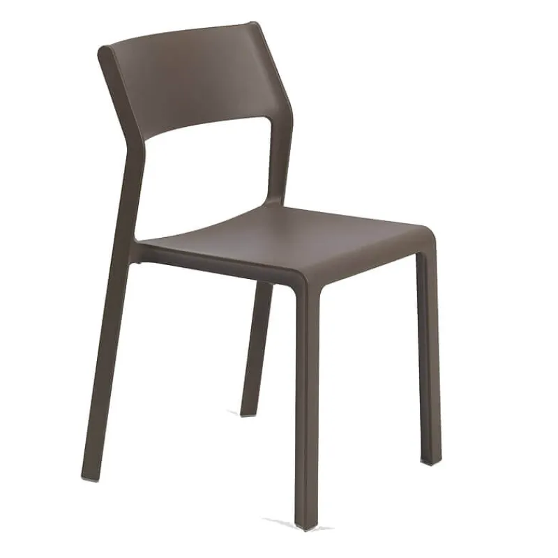 Trill bistrot Chaise moderne en polypropylène empilable> Chaise De Cuisine