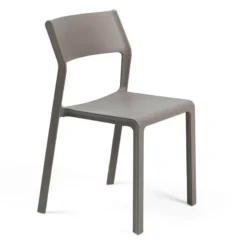 Trill bistrot Chaise moderne en polypropylène empilable><noscript><img width=