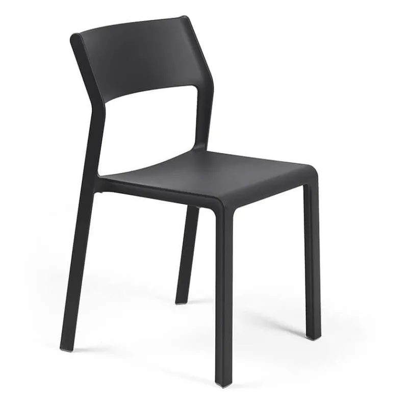 Trill bistrot Chaise moderne en polypropylène empilable> Chaise De Cuisine