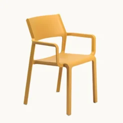 Trill Fauteuil de jardin empilable en polypropylène> Chaise De Jardin|Fauteuil De Jardin