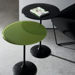 Sovet Italia Tulip Table guéridon en verre> Table De Salon