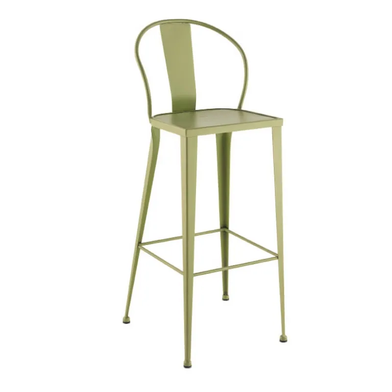 Jayso Turia TB 317 Tabouret vintage en métal> Tabouret De Bar (assise +/- 80 Cm)|Tabouret Snack (assise +/- 65 Cm)