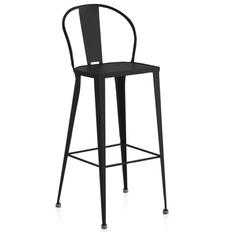 Jayso Turia TB 317 Tabouret vintage en métal> Tabouret De Bar (assise +/- 80 Cm)|Tabouret Snack (assise +/- 65 Cm)