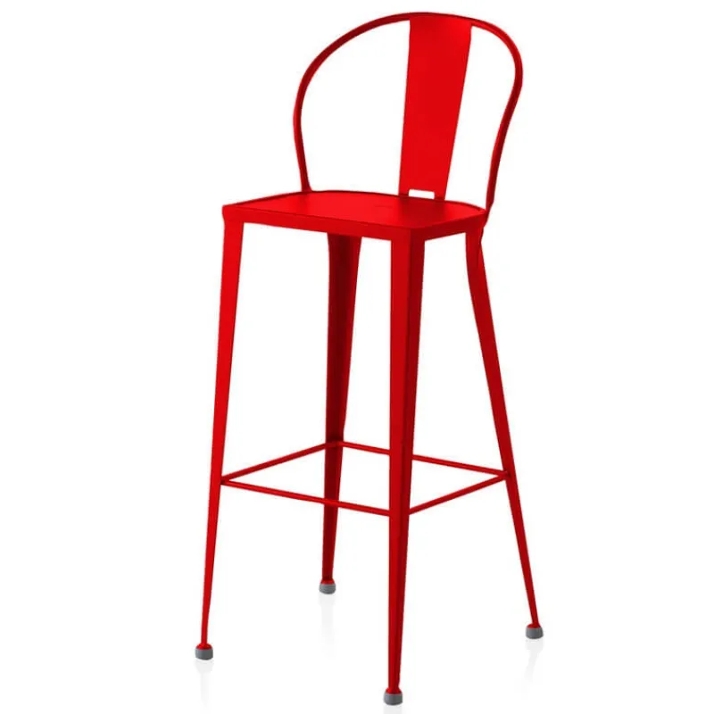 Jayso Turia TB 317 Tabouret vintage en métal> Tabouret De Bar (assise +/- 80 Cm)|Tabouret Snack (assise +/- 65 Cm)