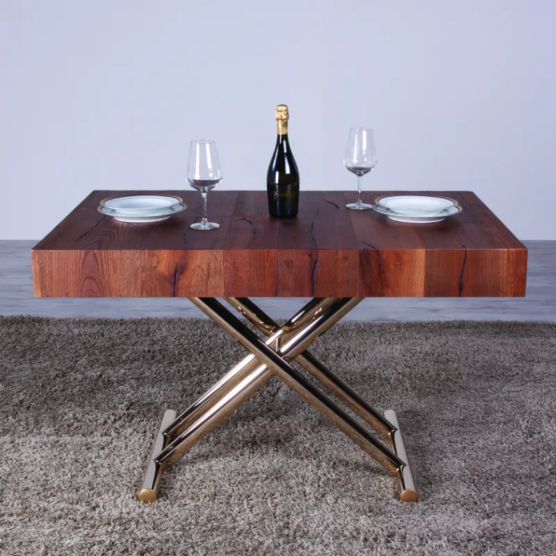 Altacom Ulisse Table relevable extensible pour petit espace en bois> Table De Salle à Manger|Table De Salon