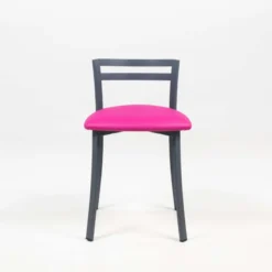 Carrier Urane ® Chaise de cuisine avec dossier bas en métal fabriquée en France><noscript><img width=