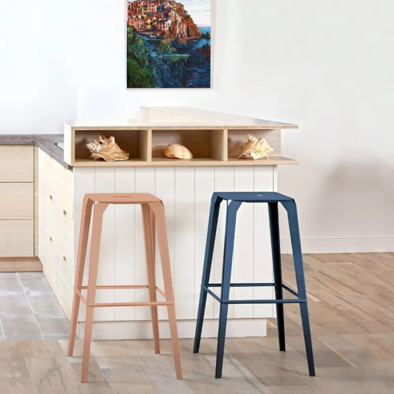 Carrier Valence ® Tabouret de bar industriel en métal> Tabouret De Bar (assise +/- 80 Cm)
